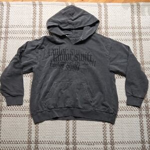 Taylor Swift Gray Reputation Sweatshirt Hoodie No Explanation Hoodie M/L